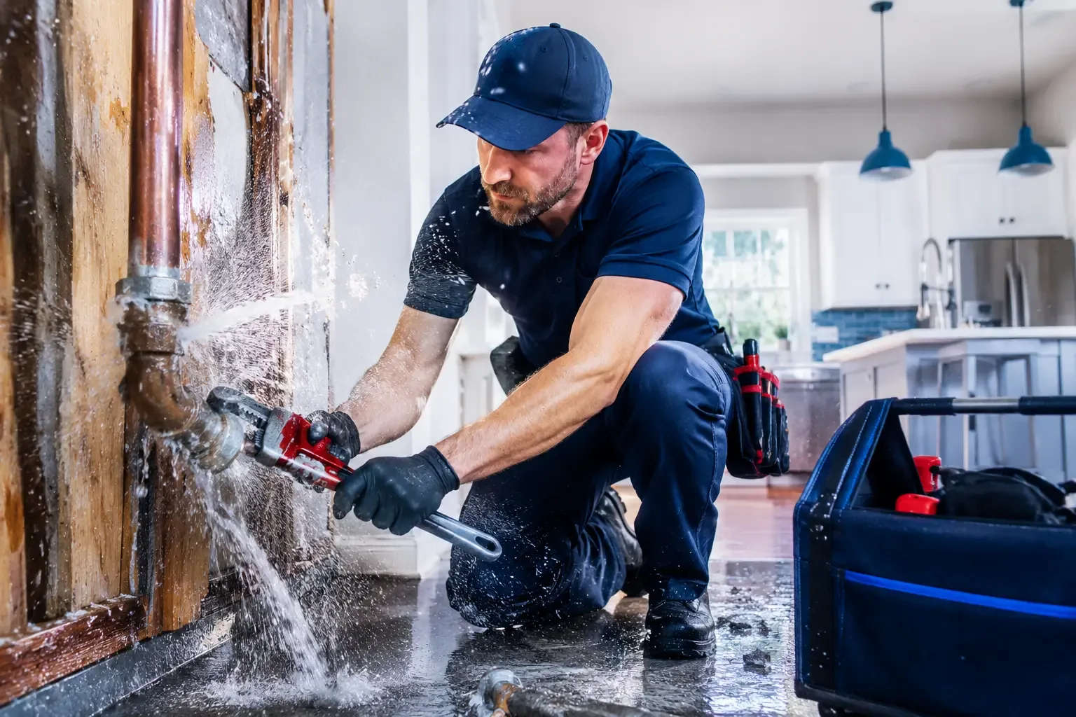 Local emergency pipe repair professionals in Edmond, OK